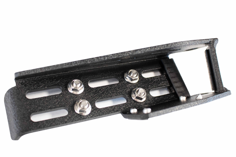 Jeep Wrangler JL Foot Pegs - Fishbone Offroad - Textured Powder Coat - Black - `18-`27